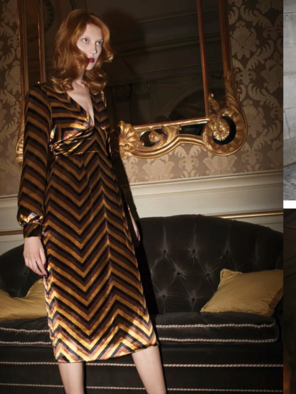 Marc by Marc Jacobs “Jagz” Velvet Dress